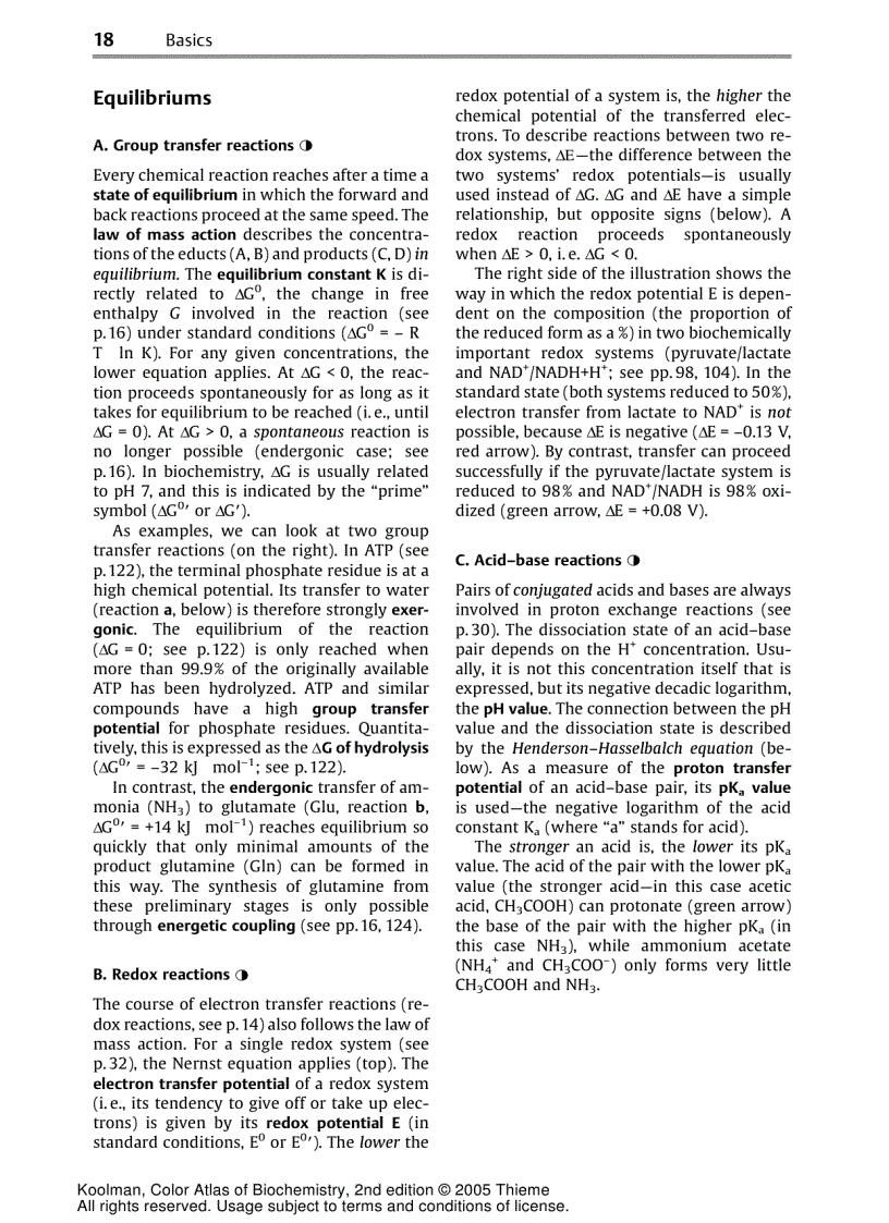 image for page Color Atlas Of Biochemistry 2d ed
