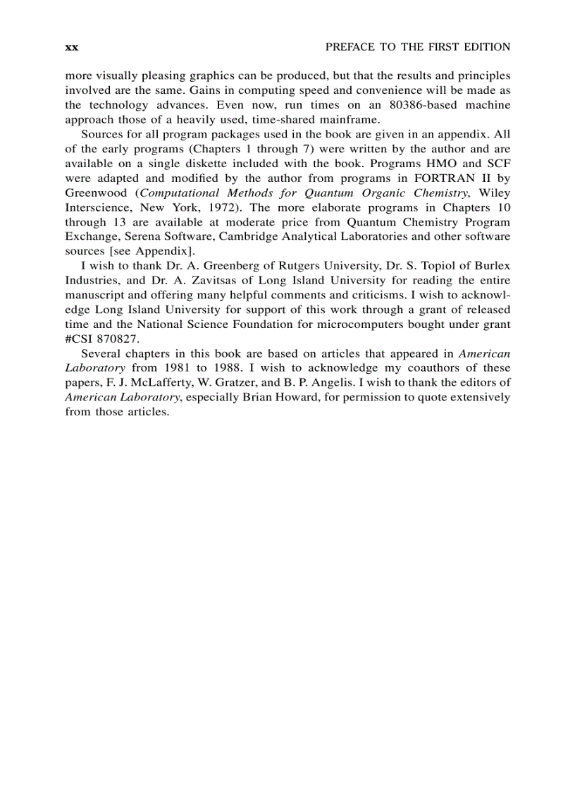 image for page Computational Chemistry Using the PC 3rd Ed