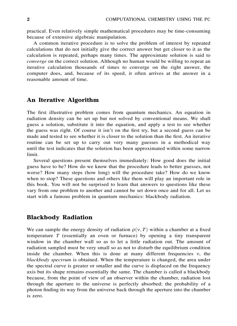 image for page Computational Chemistry Using the PC 3rd Ed