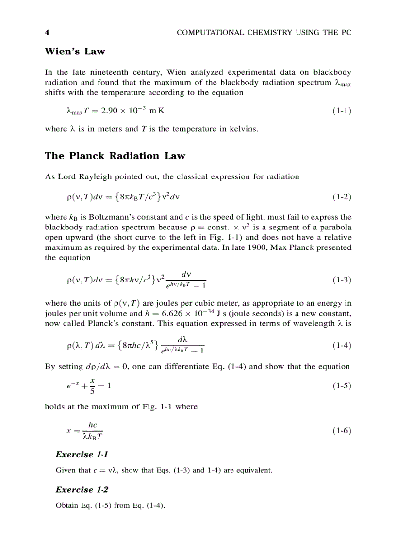 image for page Computational Chemistry Using the PC 3rd Ed