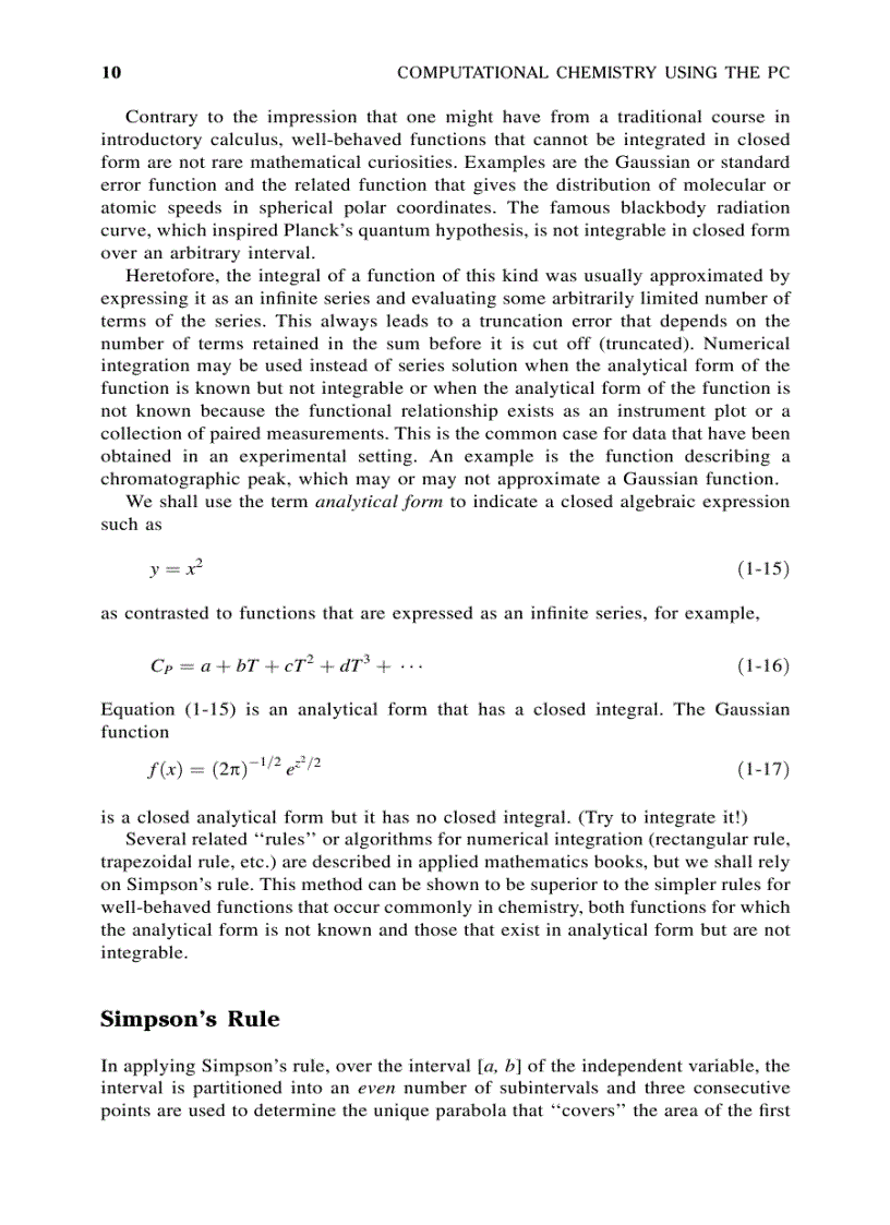 image for page Computational Chemistry Using the PC 3rd Ed