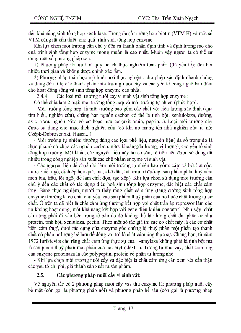 image for page Công Nghệ Enzim