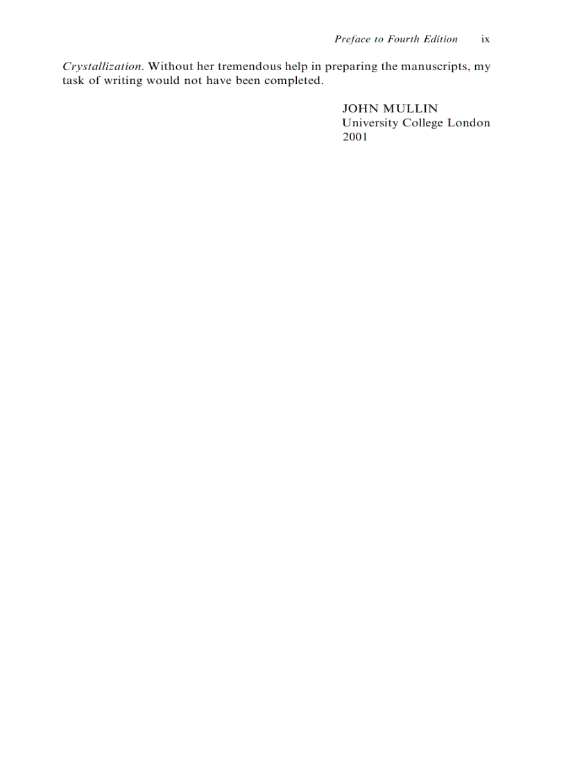 image for page Crystallization 4th Ed