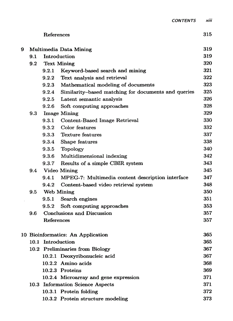 image for page Data Mining Multimedia Soft Computing and Bioinformatics Hardcover