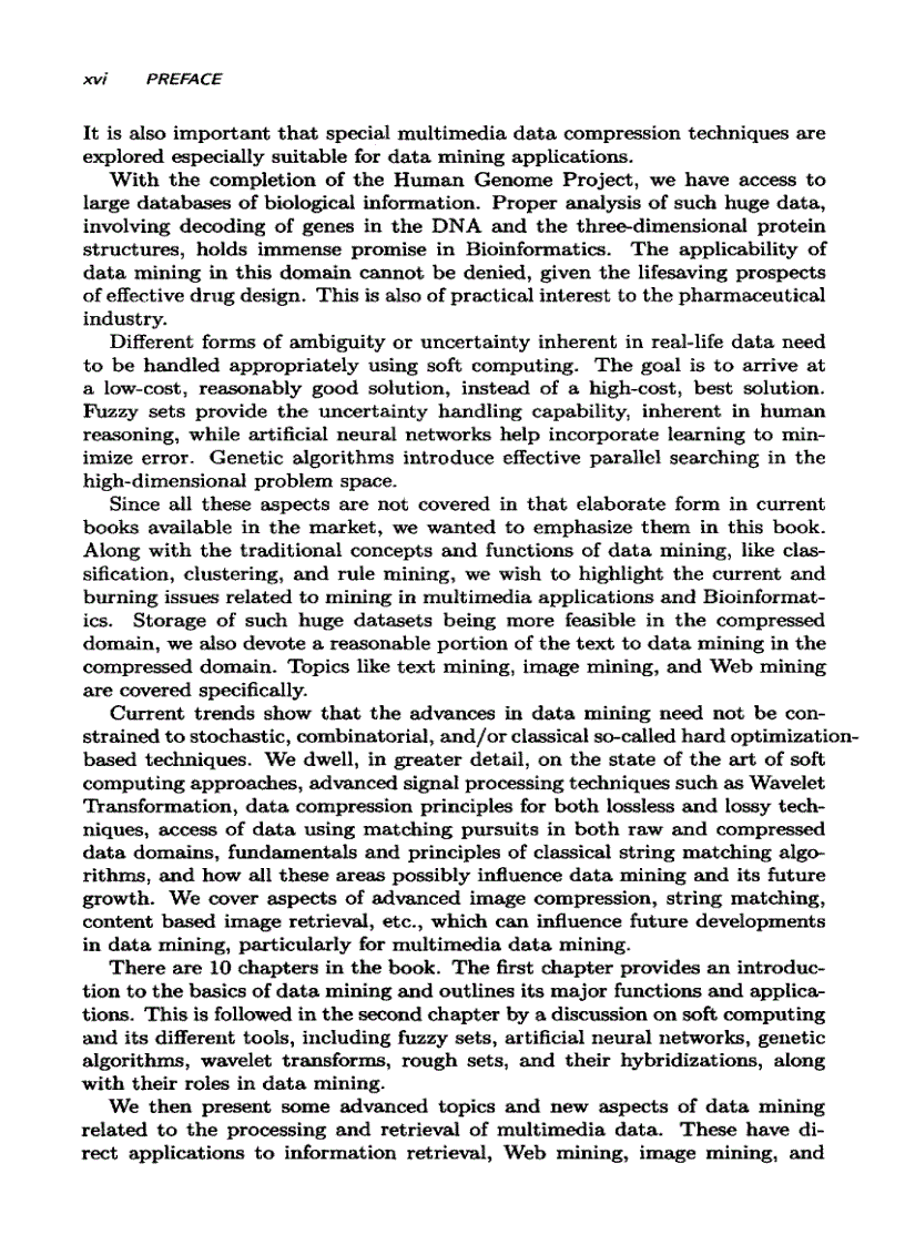 image for page Data Mining Multimedia Soft Computing and Bioinformatics Hardcover