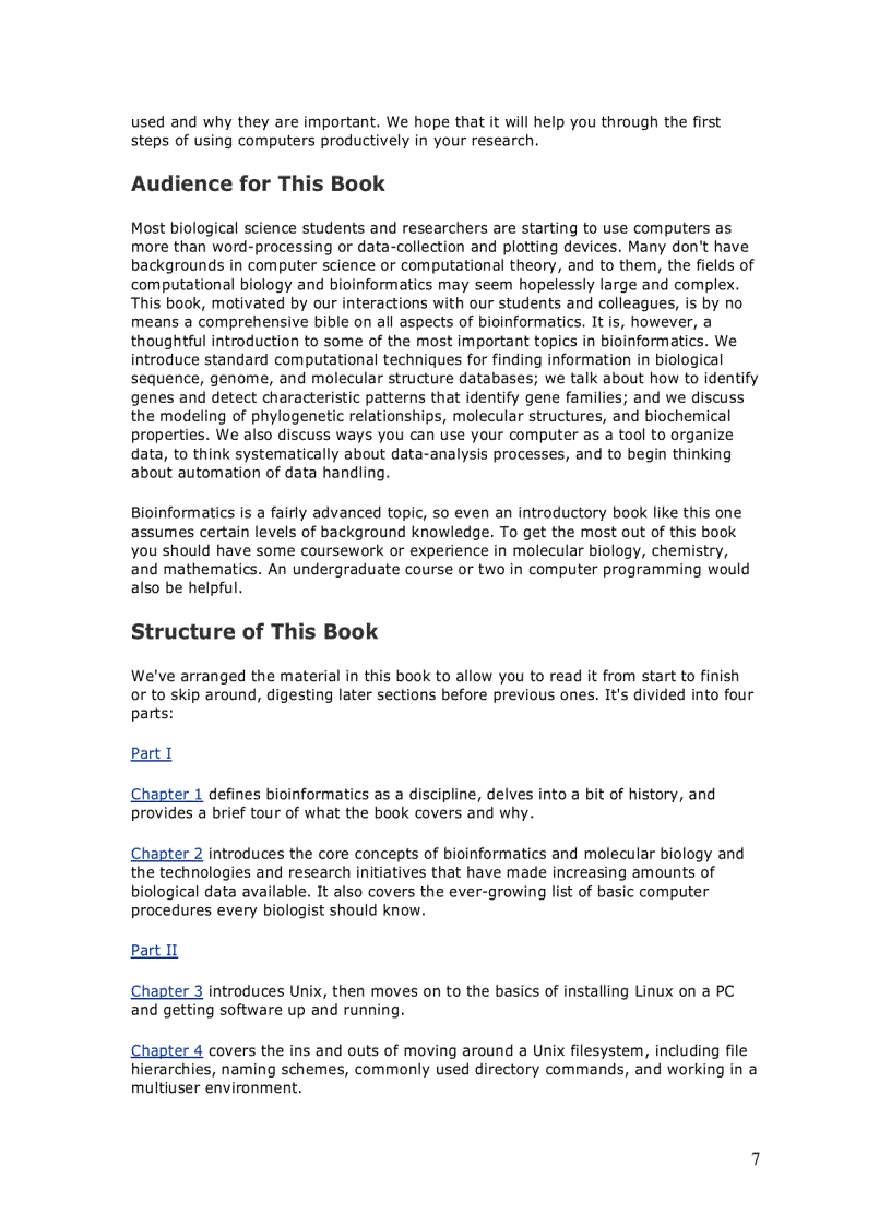 image for page Developing Bioinformatics Computer Skills