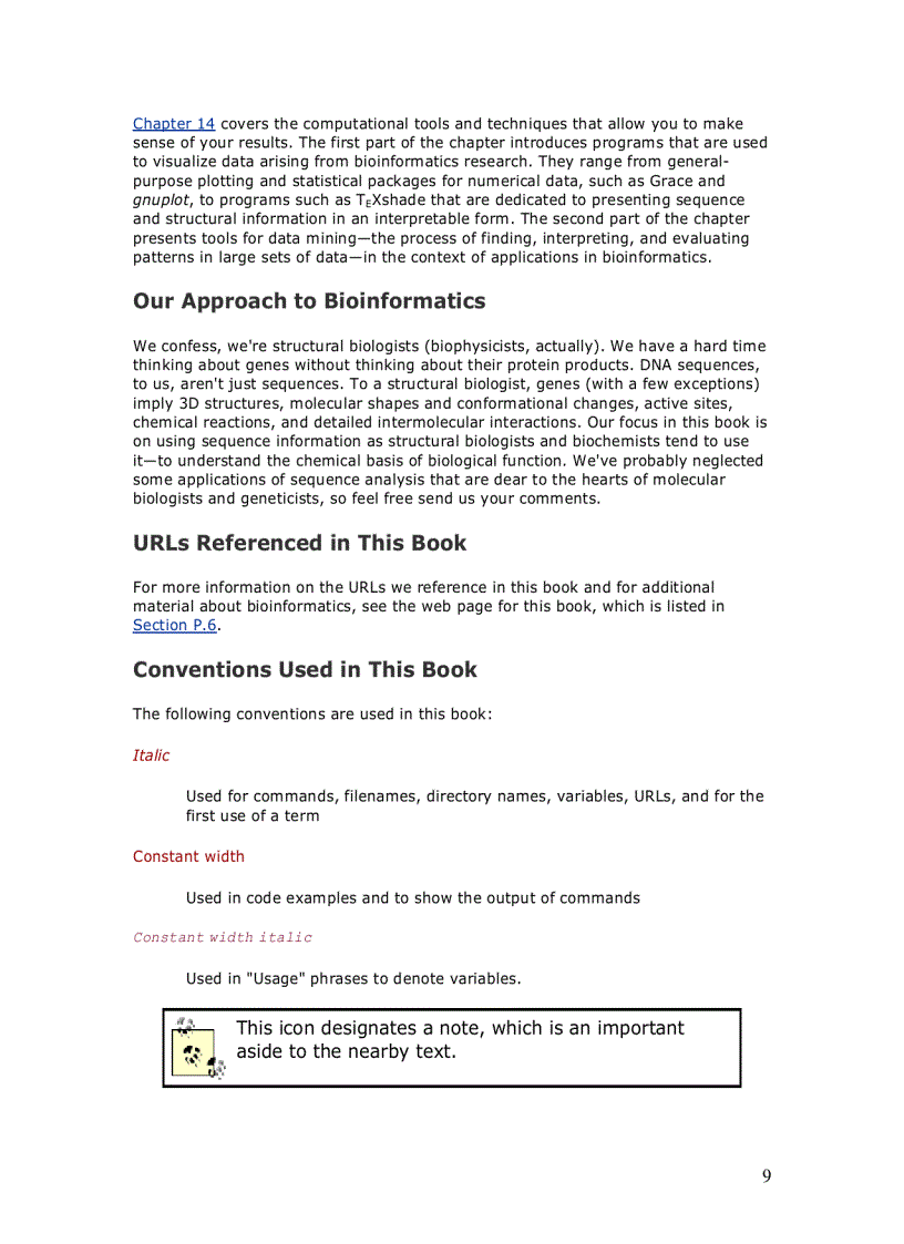 image for page Developing Bioinformatics Computer Skills