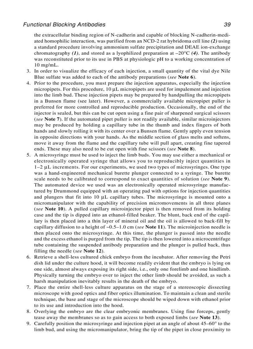 image for page Developmental biology protocols