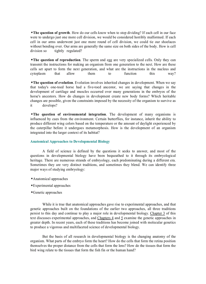 image for page Developmental Biology