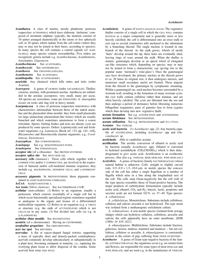 image for page Dictionary of Microbiology and Molecular Biology 3rd edition