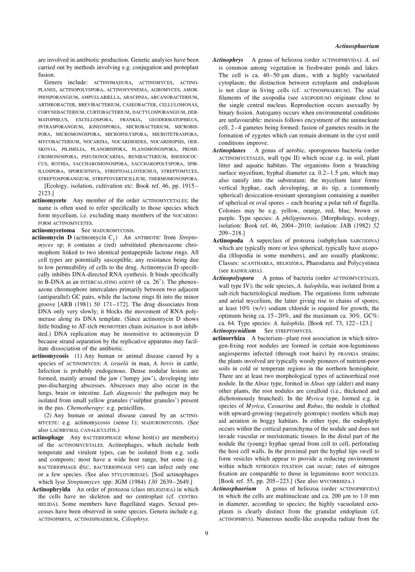 image for page Dictionary of Microbiology and Molecular Biology 3rd edition