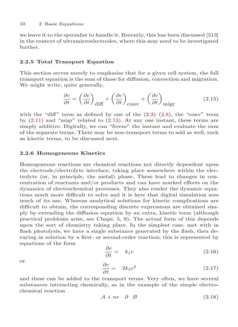 image for page Digital Simulation in Electrochemistry 3rd ed