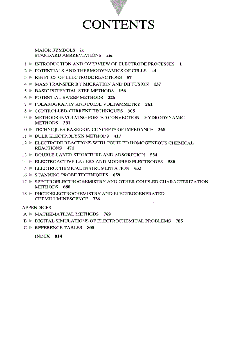 image for page ELECTROCHEMICAL METHODS Fundamentals and Applications