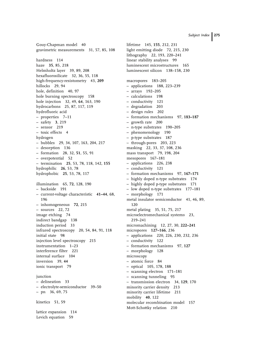 image for page Electrochemistry of Silicon Instrumentation Science Materials and Applications
