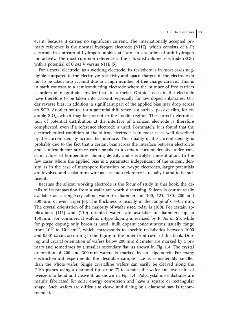 image for page Electrochemistry of Silicon Instrumentation Science Materials and Applications