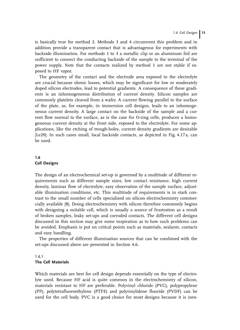 image for page Electrochemistry of Silicon Instrumentation Science Materials and Applications
