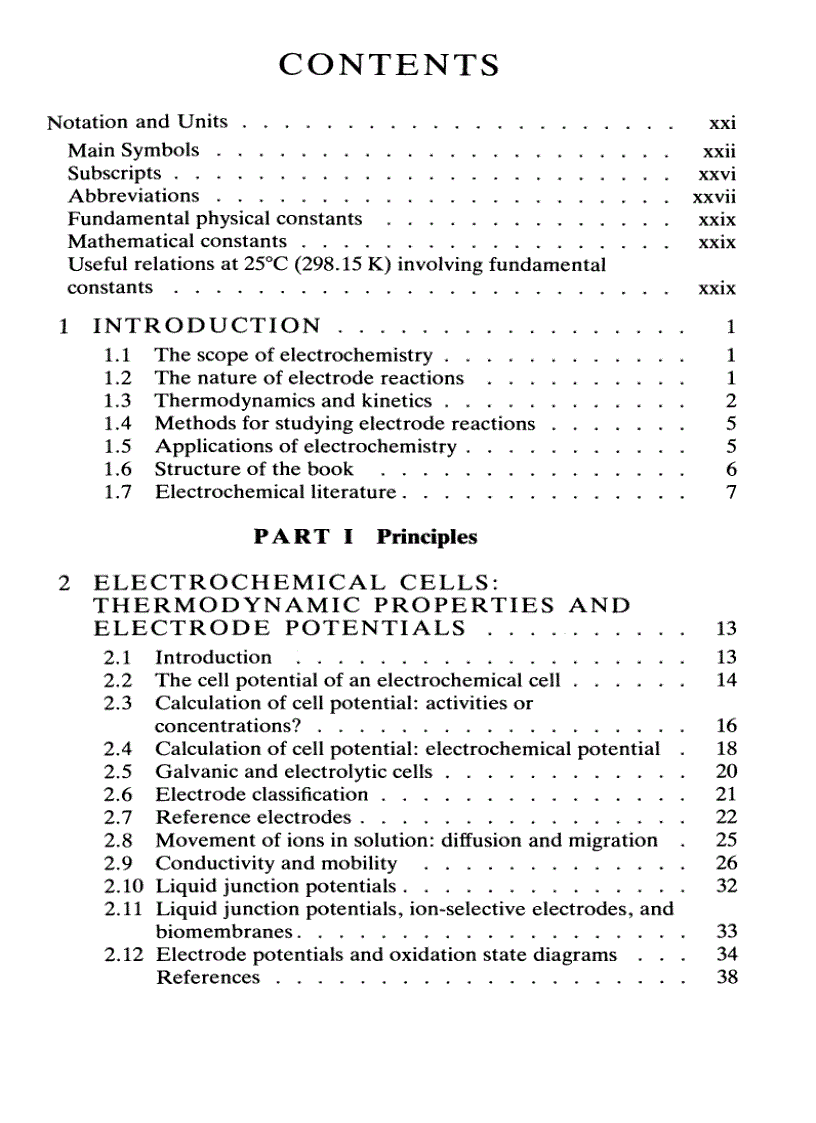 image for page ELECTROCHEMISTRY Principles Methods and Applications