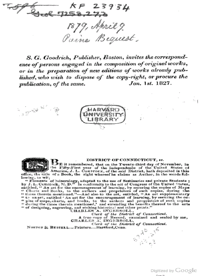 image for page Elements of Mineralogy Adapted To The Use Of Seminaries and Private Students