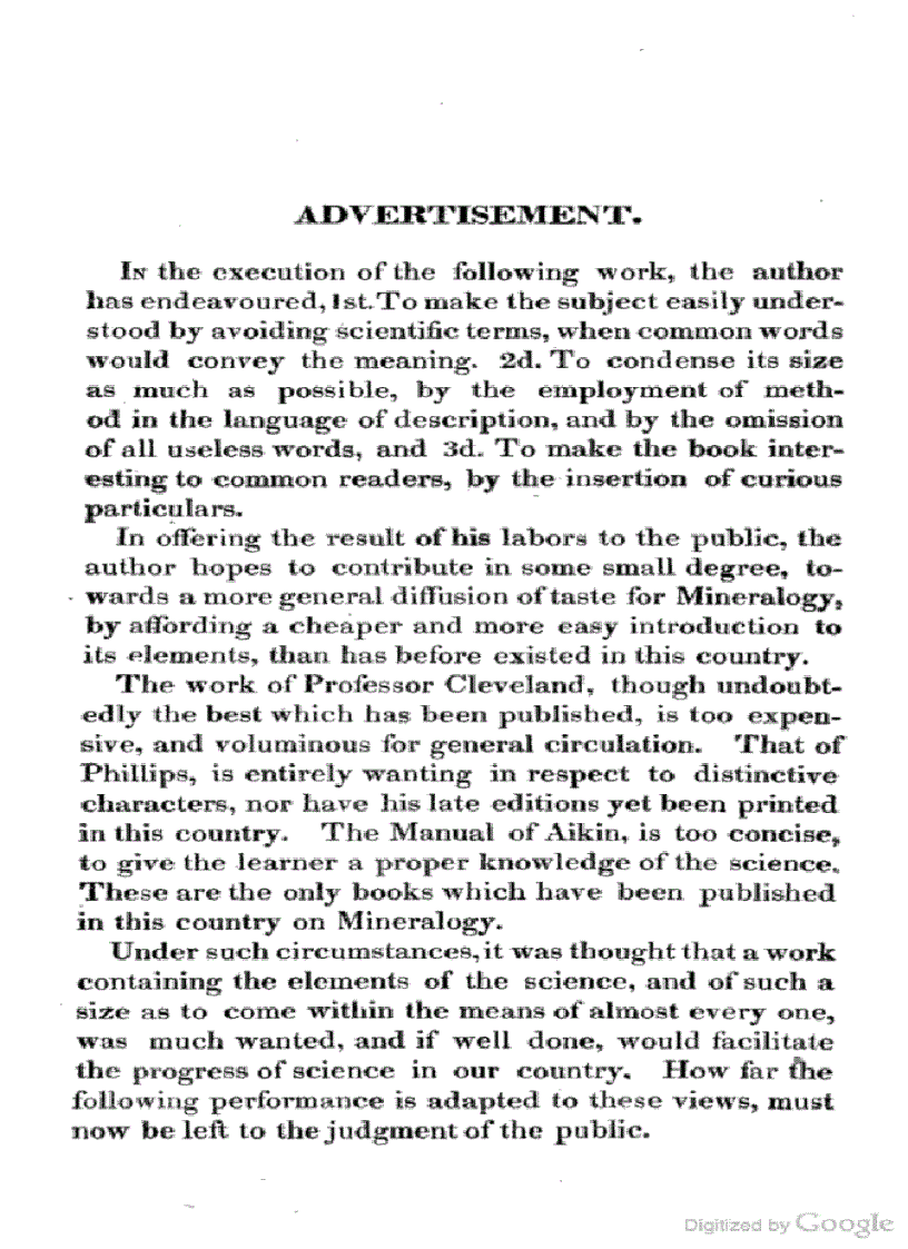 image for page Elements of Mineralogy Adapted To The Use Of Seminaries and Private Students