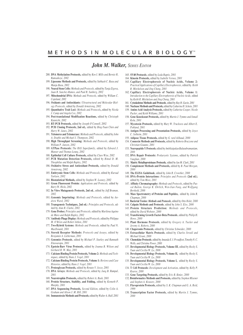 image for page Embryonic Stem Cells Methods And Protocols