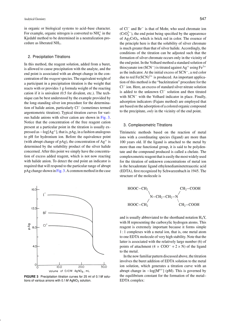 image for page Encyclopedia Of Physical Science And Technology 3E Analytical Chemistry