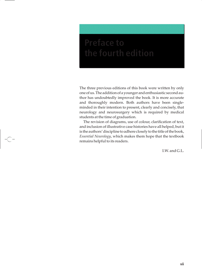 image for page Essential Neurology 4th Ed