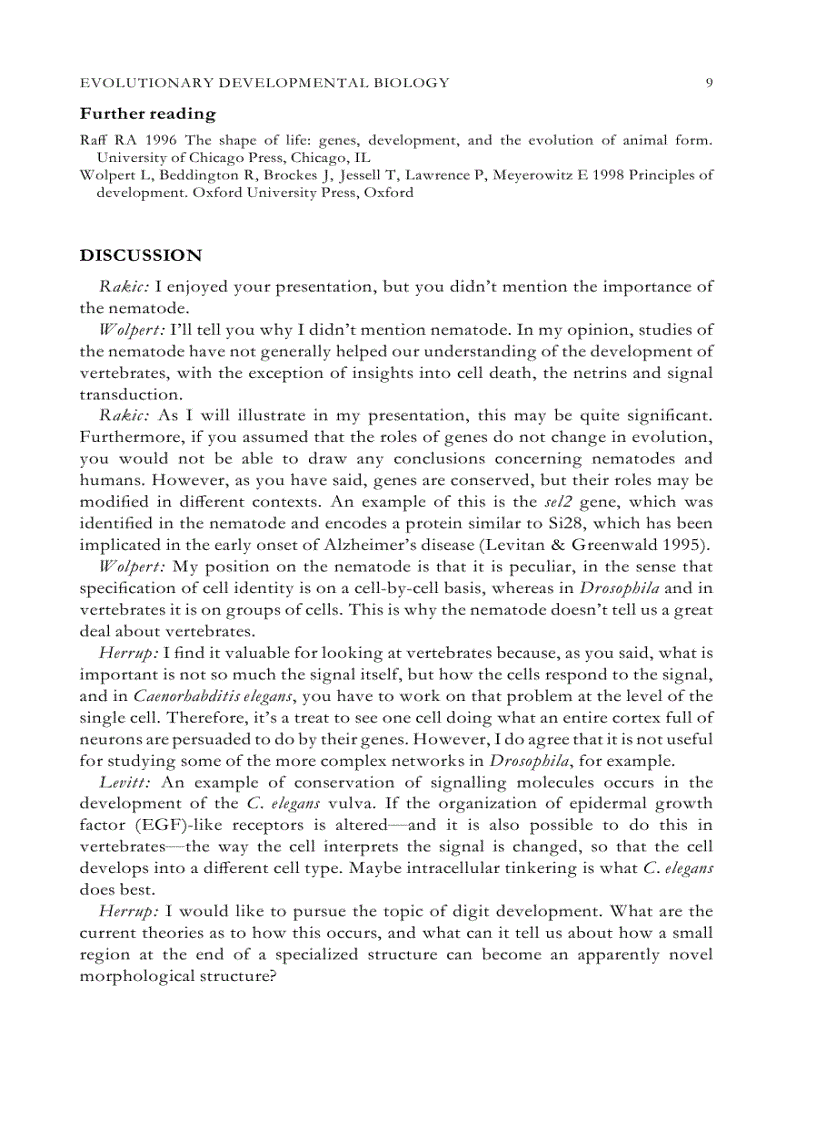 image for page Evolutionary Developmental Biology of the Cerebral Cortex