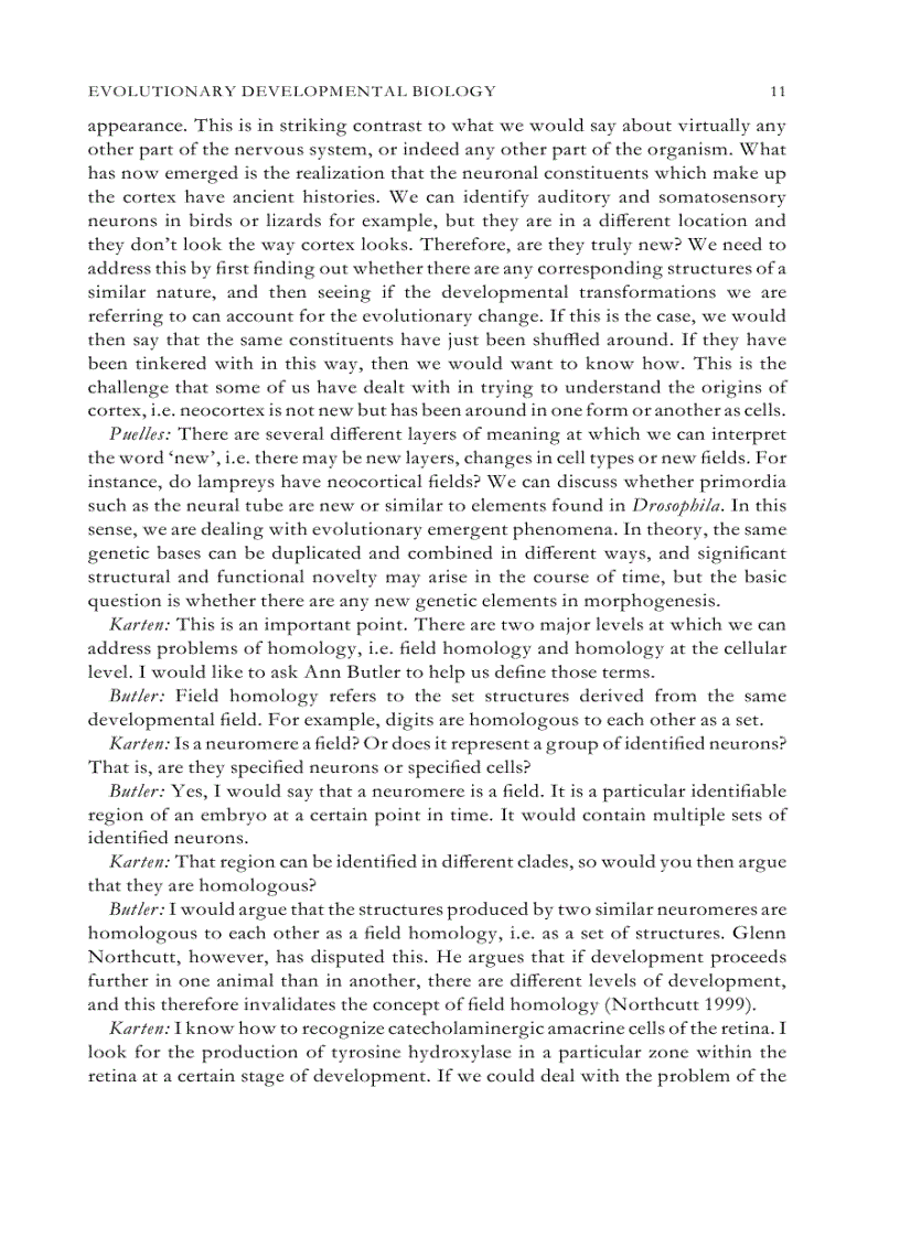 image for page Evolutionary Developmental Biology of the Cerebral Cortex