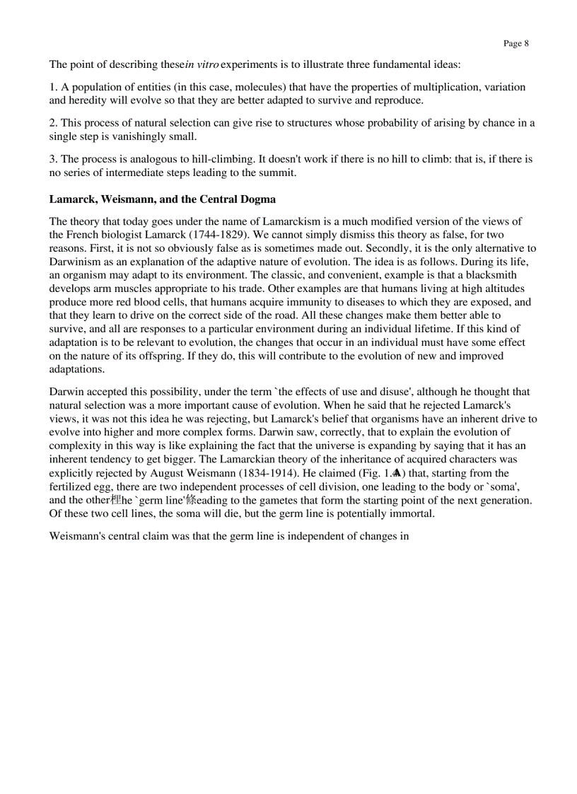 image for page Evolutionary Genetics 2d ed