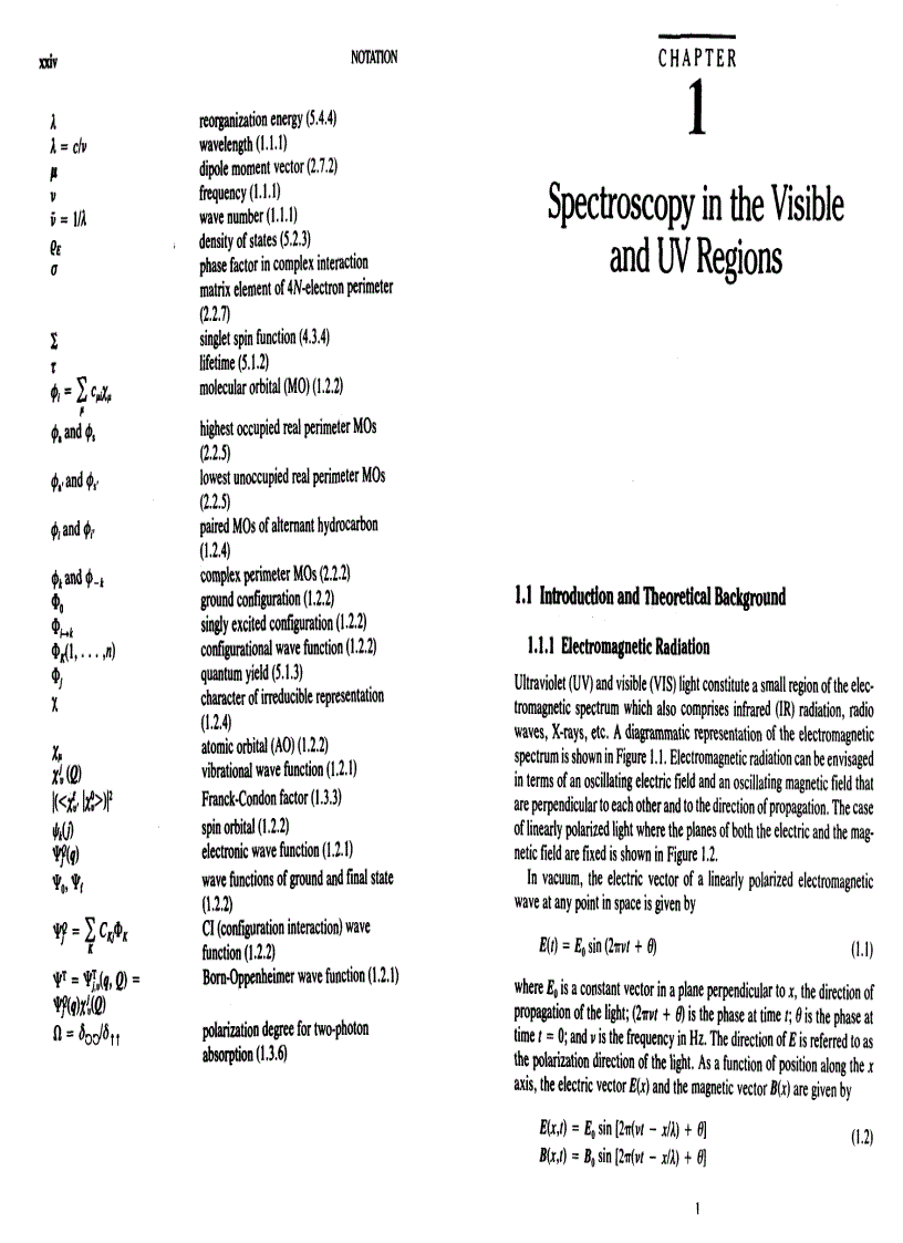 image for page Excited States and Photochemistry of Organic Molecules