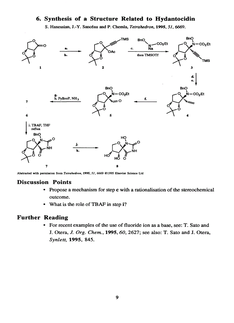 image for page Exercises in Synthetic Organic Chemistry