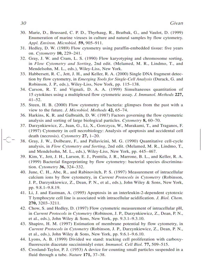 image for page Flow Cytometry Protocols 2d ed