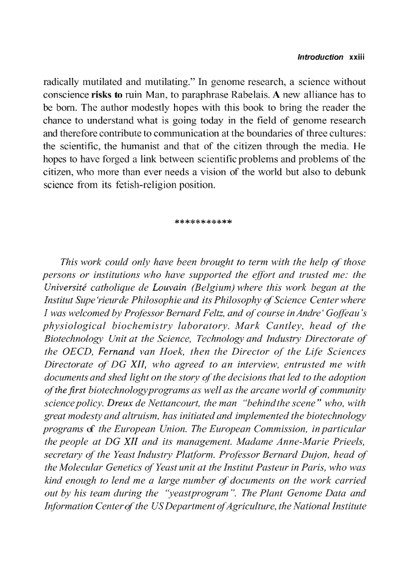 image for page From Biotechnology to Genomes The Meaning of the Double Helix