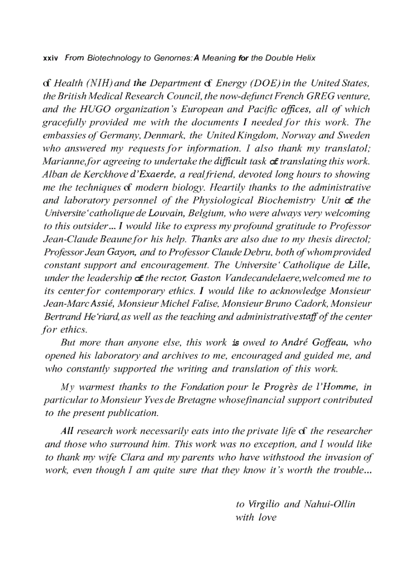 image for page From Biotechnology to Genomes The Meaning of the Double Helix