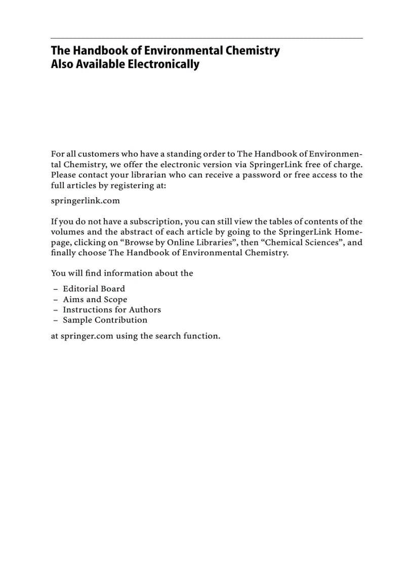 image for page Fuel Oxygenates The Handbook of Environmental Chemistry