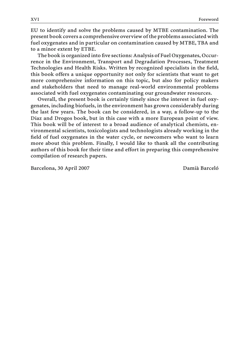 image for page Fuel Oxygenates The Handbook of Environmental Chemistry