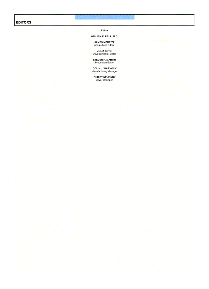 image for page Fundamental Immunology 5th ed