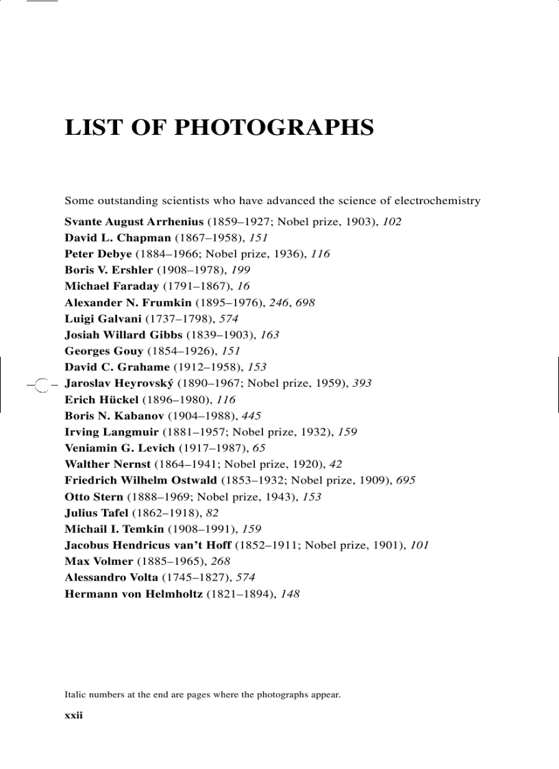 image for page Fundamentals of Electrochemistry 2d Ed