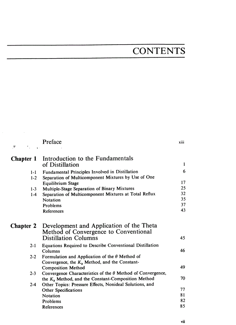 Fundamentals of multicomponent distillation