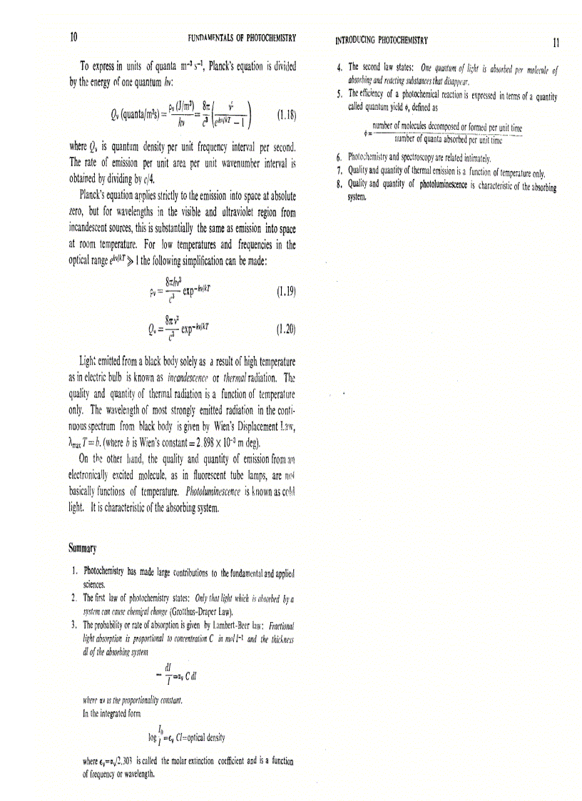 image for page Fundamentals Of Photo Chemistry