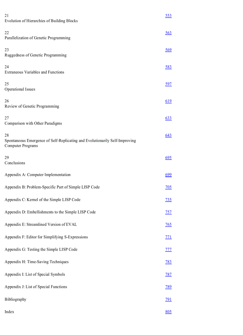 image for page Genetic Programming On the Programming of Computers by Means of Natural Selection