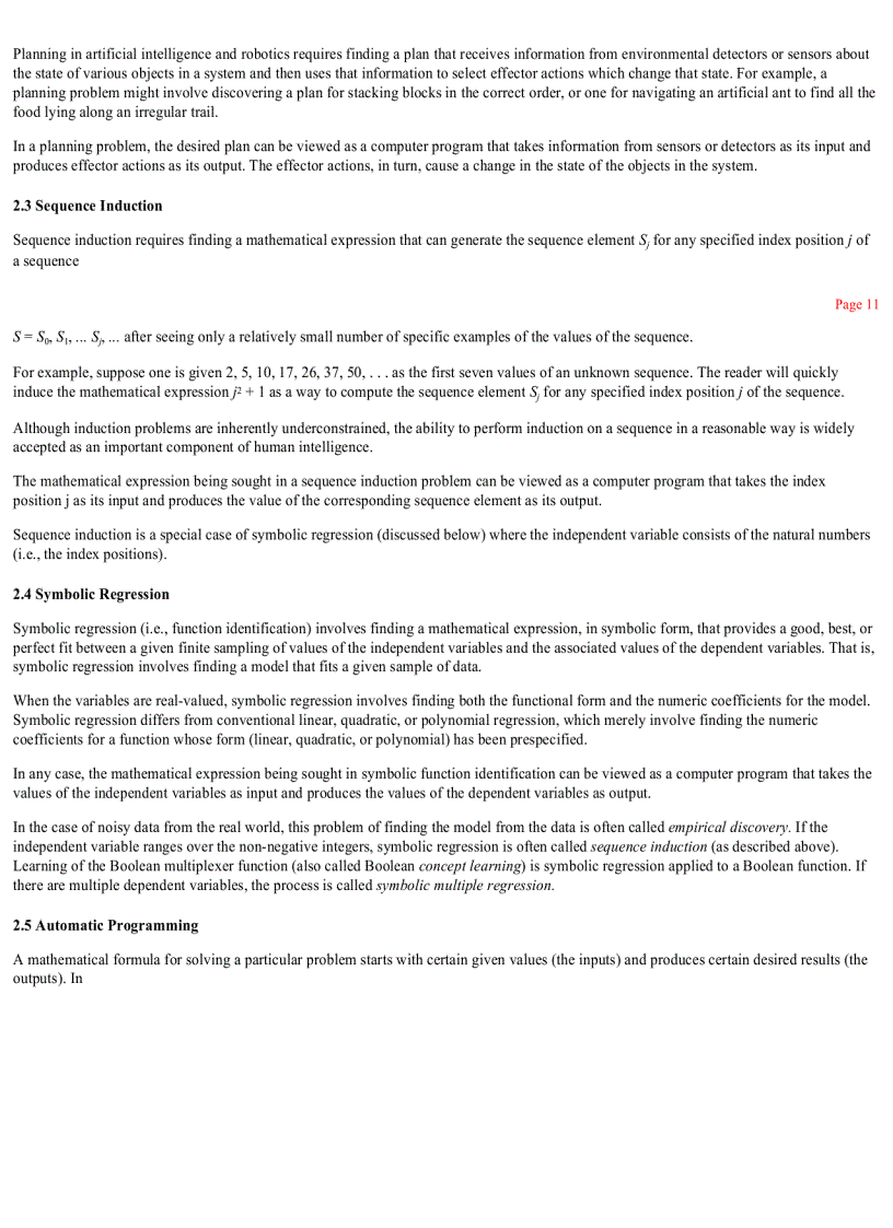 image for page Genetic Programming On the Programming of Computers by Means of Natural Selection