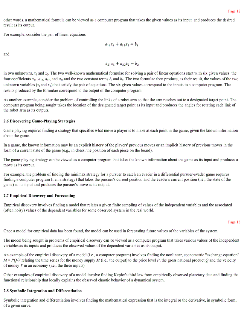 image for page Genetic Programming On the Programming of Computers by Means of Natural Selection