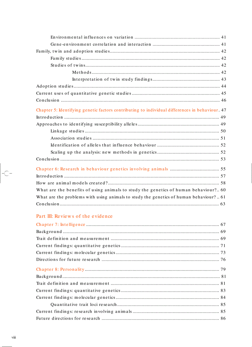 image for page Genetics and human behaviour the ethical context