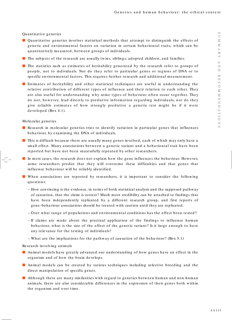 image for page Genetics and human behaviour the ethical context
