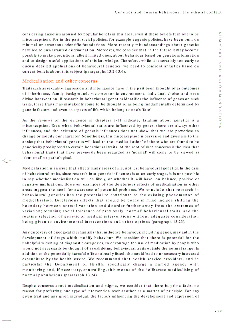 image for page Genetics and human behaviour the ethical context