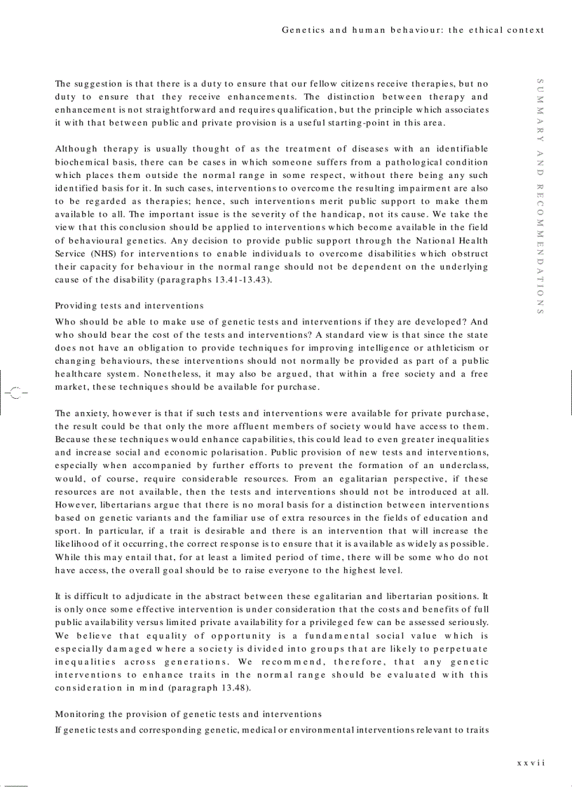 image for page Genetics and human behaviour the ethical context