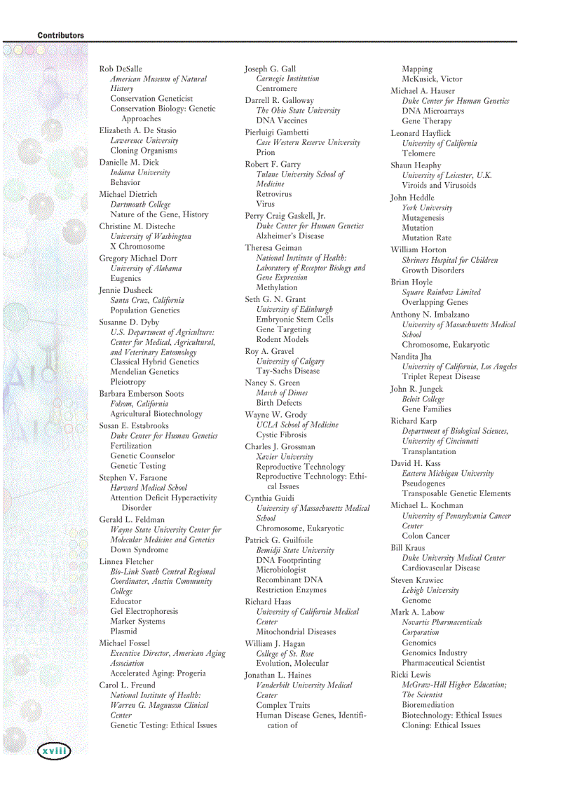image for page Genetics Macmillan Science Library