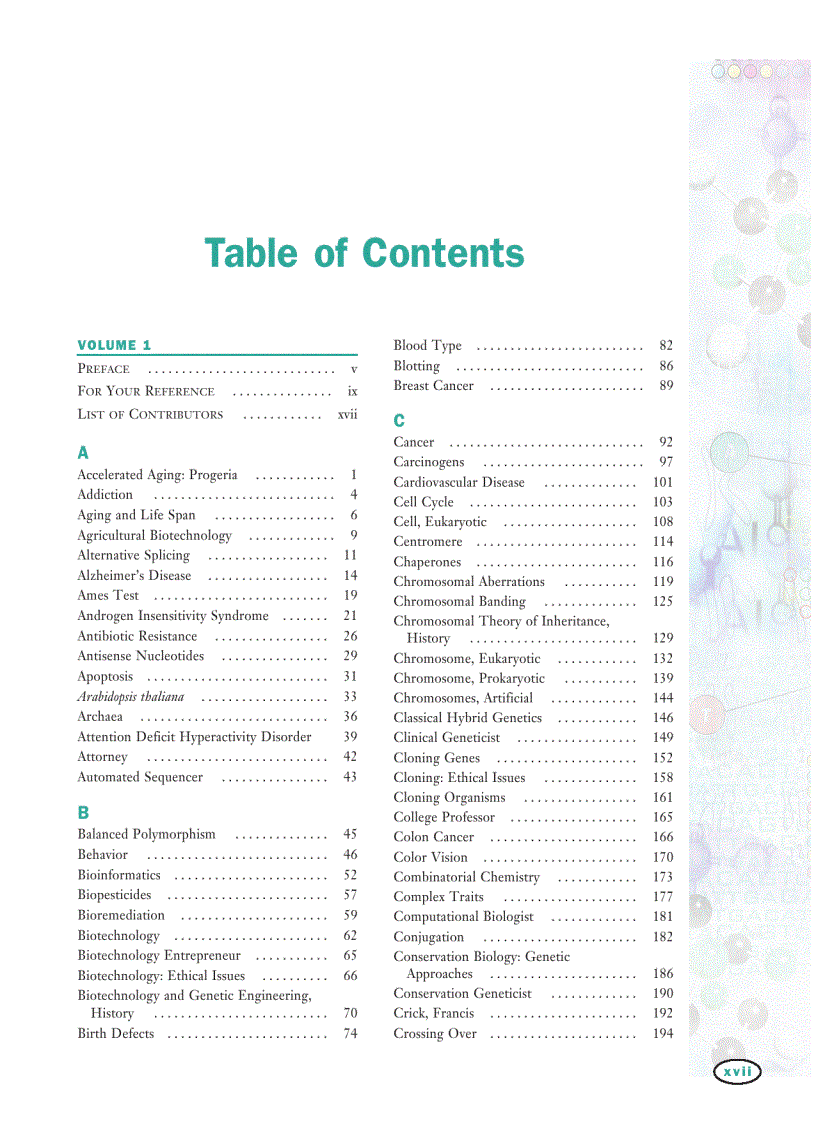 image for page Genetics Vol 2 E I Macmillan Science Library
