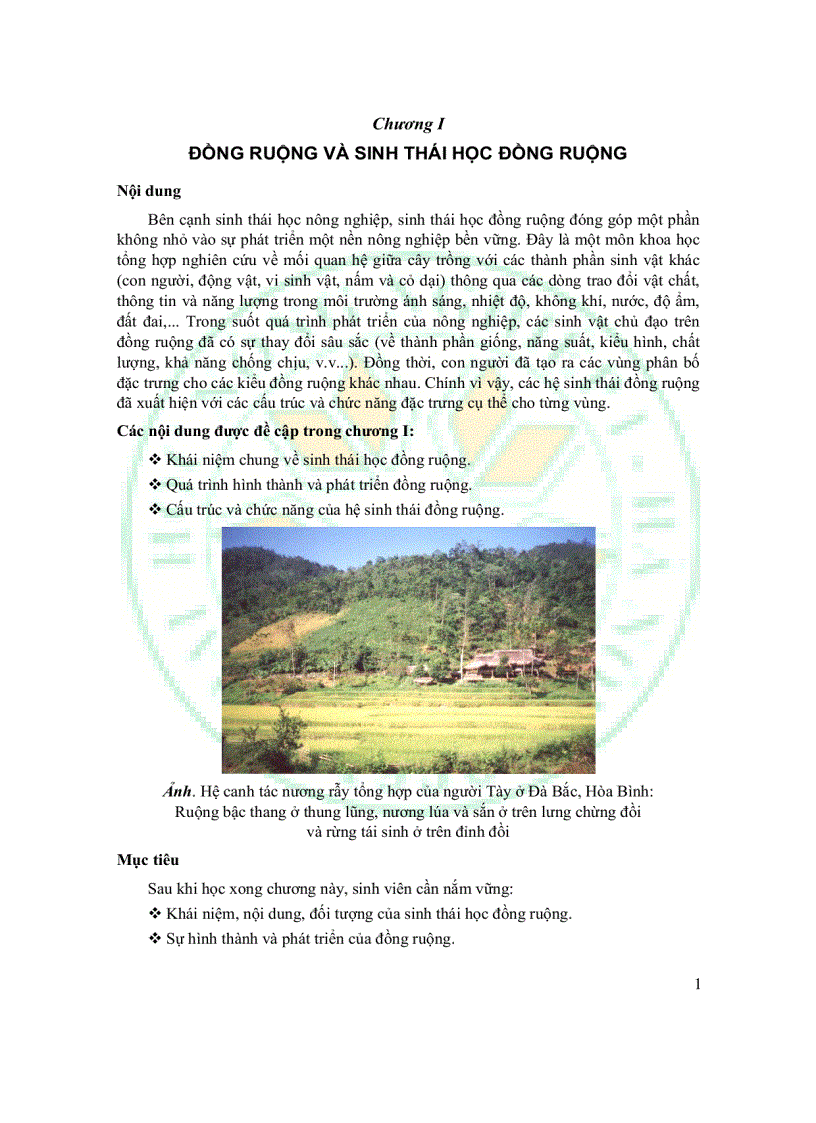 image for page Giáo Trình Sinh Thái Học